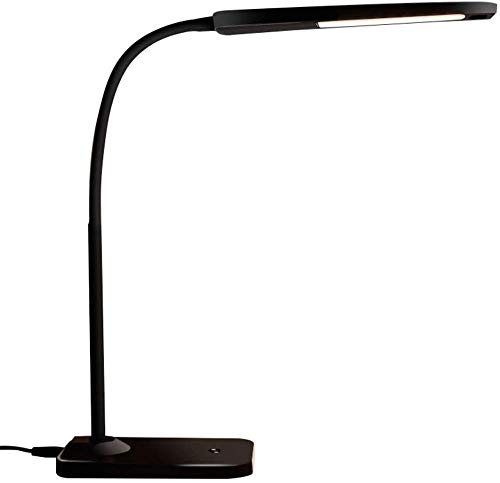Lampe de table LED tactile rétractable avec port USB et températures de couleur réglables