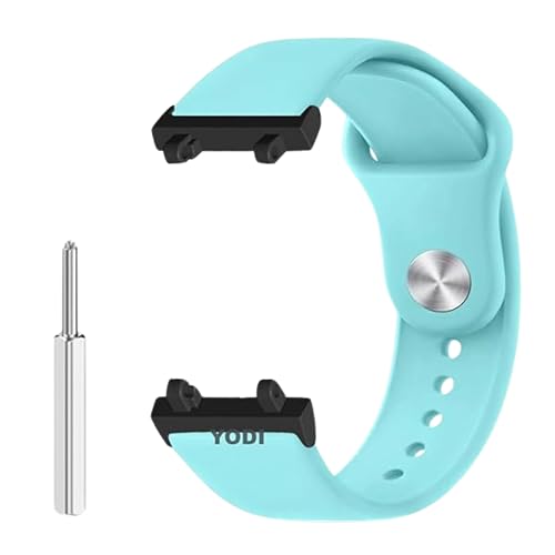 Image of YODI Strap Band Compatible with Amazfit T-Rex 2 Smartwatch Only Soft Silicone | Nylon | Chain | Leather Watch Straps with Installation Adjuster Tool For Amazfit TRex 2