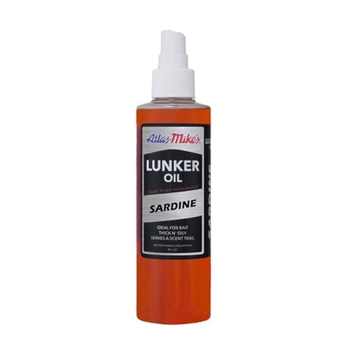 Atlas-Mikes Sardine Glo Scent, 8-Ounce, Red
