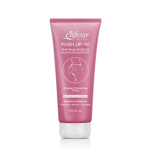 Elifexir Culo 10 - Crema Reafirmante Y Redensificante De Glúteos | Moldea, Redefine Y Eleva | Piel Más Firme, Suave Y Luminosa | Antiestrías. 200 ml