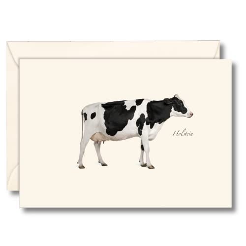 Image of Earth Sky + Water - Holstein Notecard Set - 8 Blank Cards with Envelopes
