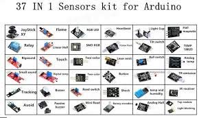 37 in 1 Sensors Kit for Arduino, PIC, ARM and microcontrollers : Amazon ...