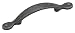 Amerock BP1580WID Inspirations 3in(76mm) CTC Pull - Wrought Iron Dark