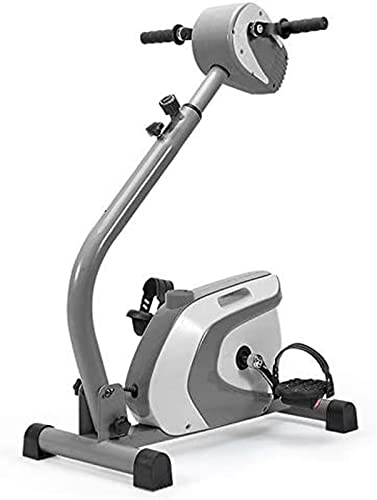 Image of Portable Pedal Exercise Electric Pedal Recumbent Exercise Bike with Adjustable Resistance, Electric Rehabilitation Machine, Arm Leg Pedal Exerciser with LCD Display Fitness Machine,