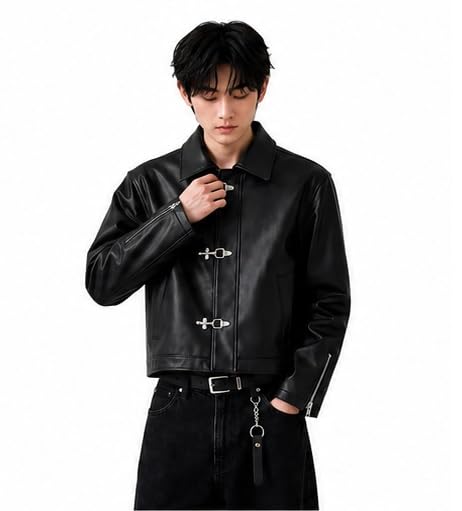 STYLEVERSE-stay in style Styleverse Boxy Fit Oversized Faux Leather - Image 4