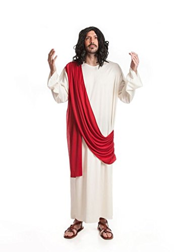El Rey del Carnaval Kostüm von Jesus christus - Hombre, L