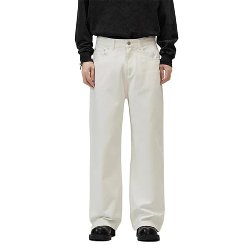 Men's Jeans Summer Relaxed Stretch Denim Everyday Casual Pants