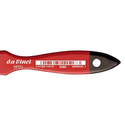 Image of da Vinci Watercolor Series 5080 Size 20 - CosmoTop Spin Ultimate Wash Synthetic with Red Handle - 20mm Width - Made in Germany