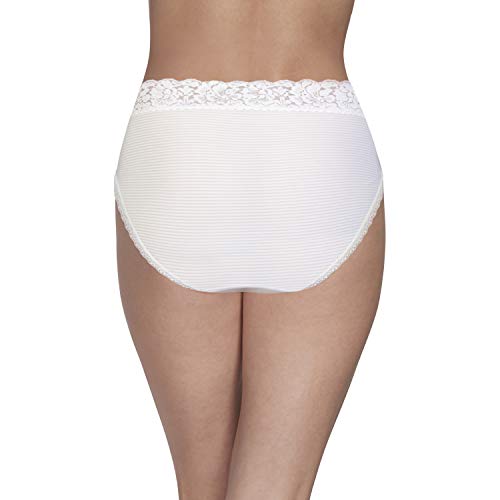 Vanity Fair womens Flattering Lace Panties: Lightweight & Silky With Superior Stretch Hipster Panties