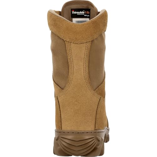ROCKY S2V Predator Composite Toe 400g Insulated Military Boot, Coyote Brown, Size 10.5(M)4