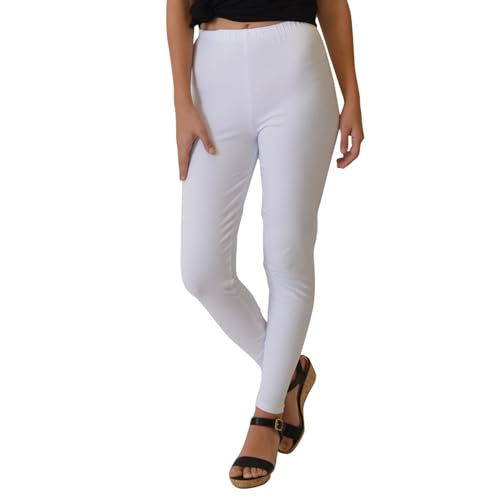 Image of STRETCH IS COMFORT Women's Ultra Buttery Smooth Cotton Leggings, Knee Length Leggings or Shorts | Small to 5X