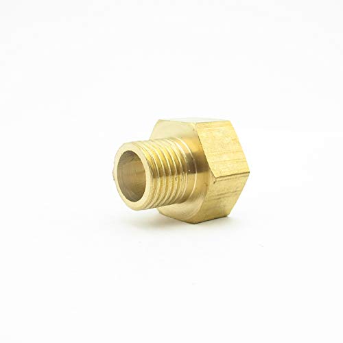 Złącze rurowe. 1 szt. M10 M14 M16 M20 metryczny gwint żeński do męskiego złącze mosiężne adapter złączka rur paliwa gaz woda(No10)