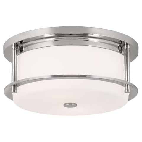 Kichler Brit 52595PN Flush Mount Light Cover
