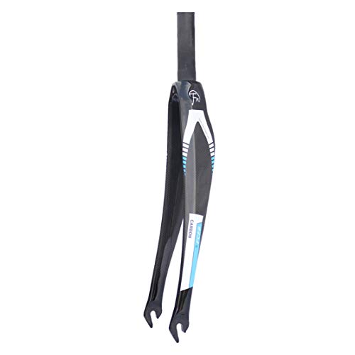 HIOD Bicycle Forks Road Bike Carbon Fiber Bike Fork Straight Tube Rigid 700c
