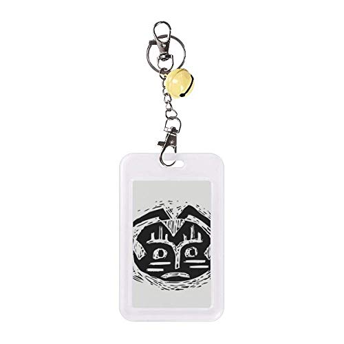 Badge de protection pour carte de crédit un cadeau utile au motif totem