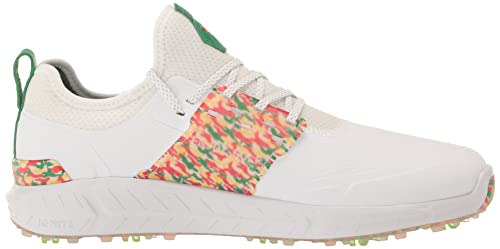 Puma Men's Ignite Articulate Palmer Camo Golf Shoe, White Silver/Amazon Green, 9.5 #TOP5