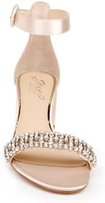 Jewel Badgley Mischka James Ankle Strap Block Heel - Image 5