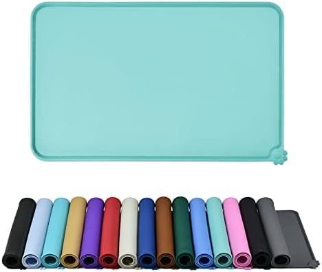 Reopet Silicone Dog Cat Bowl Mat Non-Stick Food Pad Water Cushion Waterproof - Multiple Colors, Sizes & Purposes