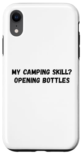 My Camping Skill �I�[�v�j���O �{�g�� �A�E�g�h�A �X�}�z�P�[�X iPhone XR �p