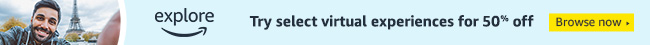 Try select virtual experiences for 50% off