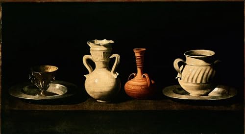 Póster de lienzo de Francisco De Zurbaran para solucionar paredes vacías del dormitorio