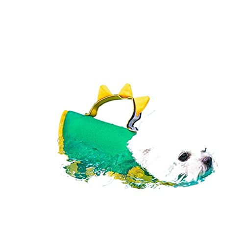 Cute Dinosaur Dog Life Jacket Summer Swimsuit Pet Small And Medium-Sized Dogs Water-Playing Suitable Floating Clothes #TOP4
