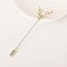 Produktbild BROOCHPS Damenschmuck Brosche Herrenanzug Nadel Eingeführt Brosche Lange Nadel, Gold