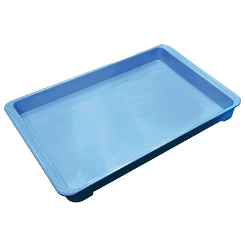 Stack Container, 18-3/4 x 11-7/8 x 1-3/4, Blue