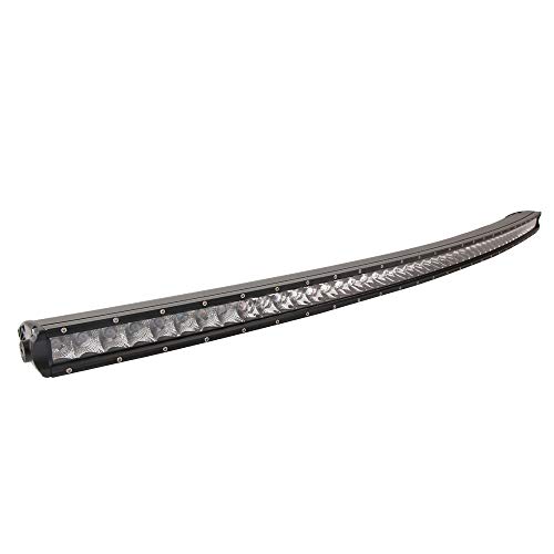Northpole Light 50inch 240w Curved Light Bar Single Row Flood Spot Combo Led Off Road Truck Light Driving Fog Light for Trucks ATV SUV UTV 4WD Boat