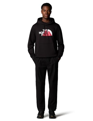 THE NORTH FACE - Men's Biner Graphic Fleece Pullover Hoodie - TNF Black, XL - Image 3