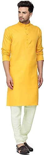 Men's Ethnic Single Kurta Straight Kurta for Men