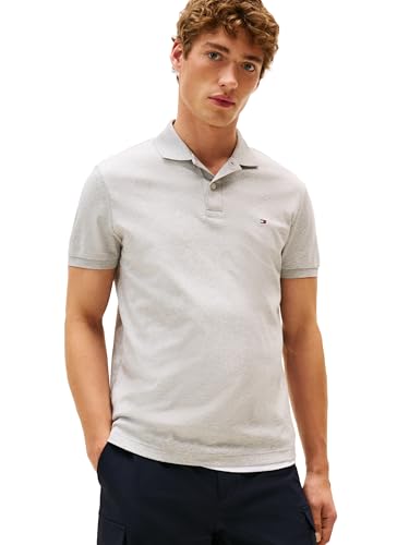 Image of Tommy Hilfiger Mens Short Sleeve Casual Polo Shirts in Regular Fit with Liquid Cotton