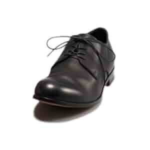 美品 PADRONE パドローネ ダービーシューズ 本革 プレーントゥ 黒 27 PADRONE ビジネスシューズ パドローネ / DERBY PLAIN TOE SHOES