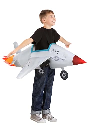 Disfraz para niños de jet de combate