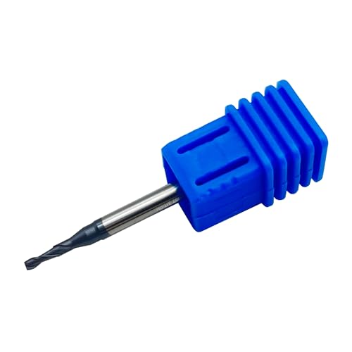 Image of Carbide Square End Mill - 2 Flute - 1 /16 inch 2T (5 Piece, 1 /16 inch) - for Milling Alloy Steels, Hardened Steel, Metal & More - Mill Bits Sets for DIYers & Professionals by LU&MN