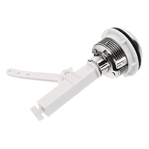 Lurrose Botón Scarga de Inodoro Pulsador Agua Botón de Cisterna Accesorio para Reemplazo Práctico Instalar Compatible con Inodoros