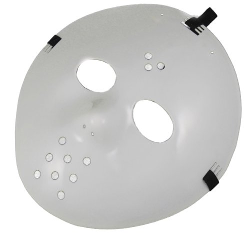 Star Power Adjustable Jason Hockey Face Mask, White, One-Size