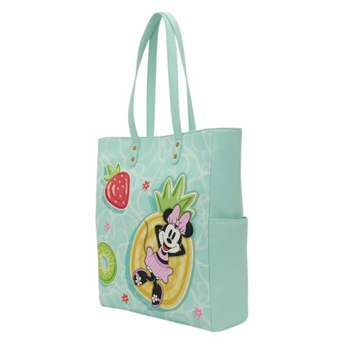 Loungefly Disney Bolsa Tote Beach Fun Mickey y Minnie miniatura 2