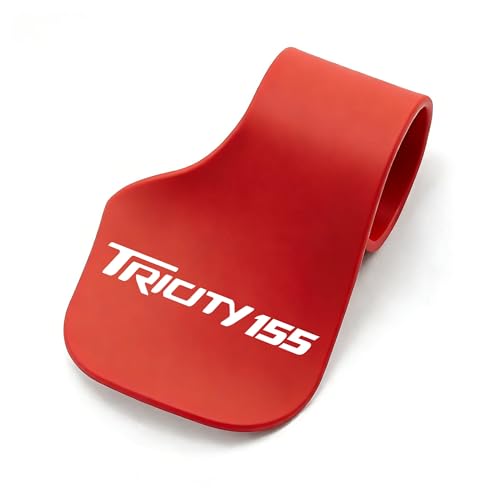 Poignée de guidon de moto et clip d'accélérateur robuste rouge pour Yamaha Tricity 155
