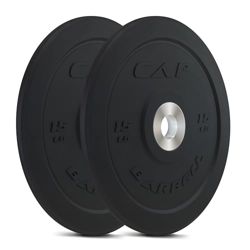 Image of CAP Barbell Rubber Olympic Bumper Plate | Multiple Options /Colors
