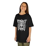 Dominik Mysterio Bandana Rib Cage Kids Tshirt Pro Wrestling T-Shirt Tee Shirt for Youth Kids Black