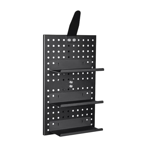 Présentoir En Panneau Perforé, Design Peu Encombrant, 35 X 21,5 Cm, Kit Combiné De, Kit D'organisateur Mural Pour Panneau Perforé, Installation Facile,...
