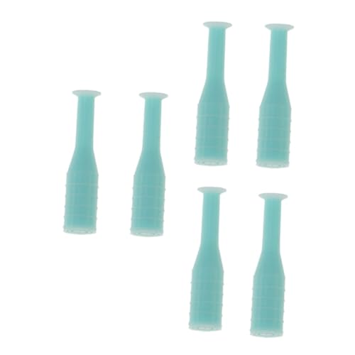 PAMINGONO 8pcs Lens Suction Holder Tool Kit for Contact Lenses Safe Monthly Daily Inserter Remover Portable Green Lens Care Accessories for Travel and Home Use