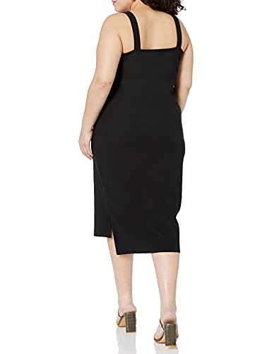 The Drop Women's Amelia Square-Neck Strappy Bodycon Midi Tank Dress - Image 7