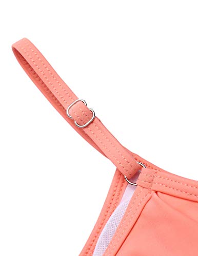 Arshiner Girls Swimsuit Two Pieces Bikini Set Ruffle Bathing Suits Flounced Tankini Swimwear2