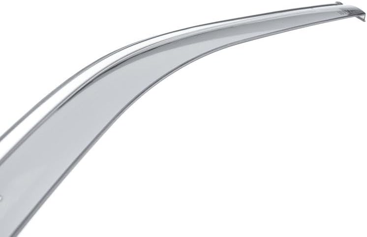 WellVisors Window Visors Wind Deflectors Compatible with Nissan 2000-2003 Maxima Sedan with Chrome Trim Rain Guards 3-847NS015