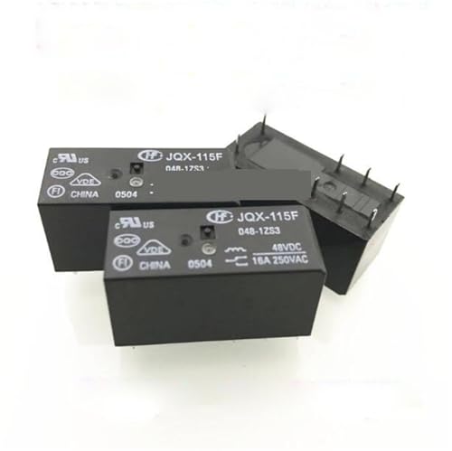 Relais 48V HF115F JQX-15F-048-1ZS3 composant électronique de puissance 16A