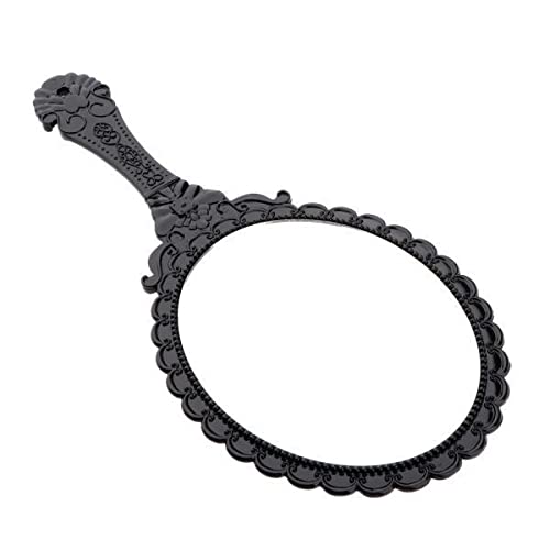 Miroir à main rose vieilli Jojomis pour coiffeuse et voyage