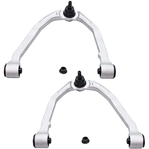 Image of Detroit Axle - 14pc RWD Front End Kit for 2003-2004 INFINITI G35 Nissan 350Z, 2 Upper Control Arms 4 Lower Forward Rearward Control Arms 4 Inner Outer Tie Rods 2 Sway Bars 2 Boots Replacement