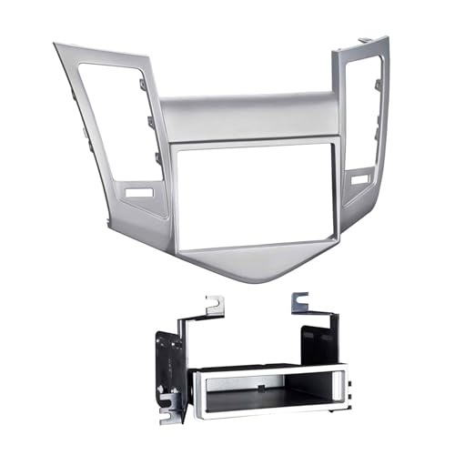 Metra 99-3011S Single/Double DIN Radio Installation Dash Kit fits 2011-2016 Chevy Cruze